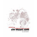 WHITE TAGS T-Shirt - WOMAN by CTNMUSIC WHITE TAGS T-Shirt - WOMAN