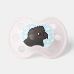 White-tailed Black Cockatoo Pacifier