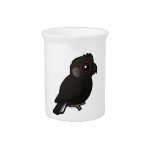 White-tailed Black Cockatoo Pitcher