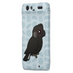 White-tailed Black Cockatoo Case-Mate Motorola Droid RAZR Barely There Case