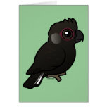 White-tailed Black Cockatoo Note Card