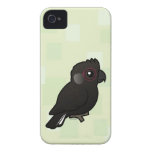 White-tailed Black Cockatoo Case-Mate iPhone 4 Barely There Universal Case