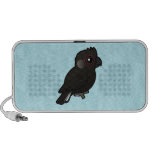 White-tailed Black Cockatoo Doodle Speakers by OrigAudio™