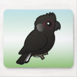 White-tailed Black Cockatoo Mousepad