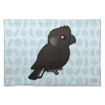 White-tailed Black Cockatoo Placemat