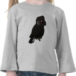 White-tailed Black Cockatoo Toddler Long Sleeve