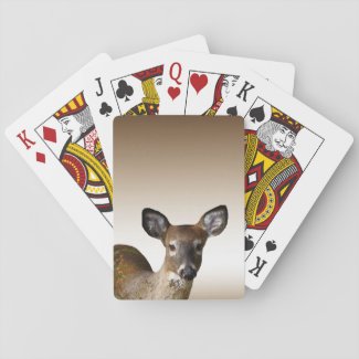 White-Tailed Deer Animal Playing Cards