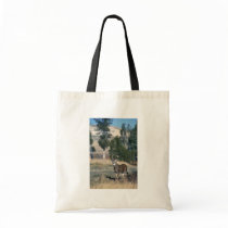 White-tailed deer buck tote bags