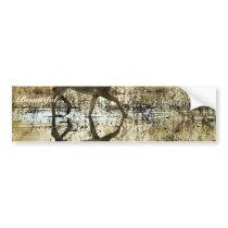 White-tailed deer bumper sticker