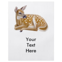 White Tailed Deer Fawn Flyer