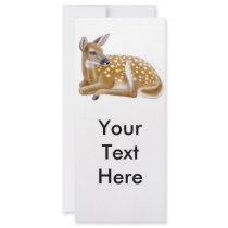 White Tailed Deer Fawn rack cards