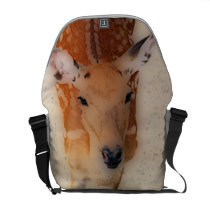 'White-tailed Deer Greeting' Commuter Bags