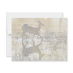 White-tailed deer invitations