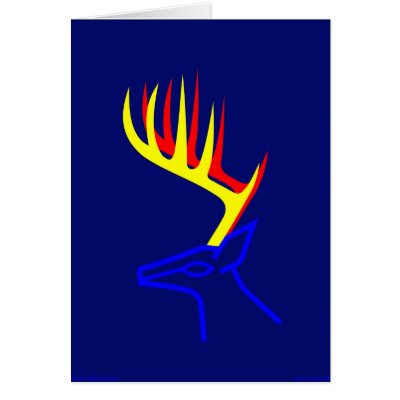 White Taled Deer Cards by lonvig