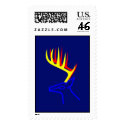 White Taled Deer postage