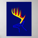 White Taled Deer posters