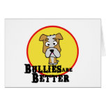 White/Tan Bulldog Cards