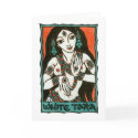 White Tara Greeting Card by ThaliaTook White Tara Greeting Card