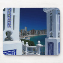 White terrace near the sea mousepads by ZazzleDayz White terrace near the sea mousepads
