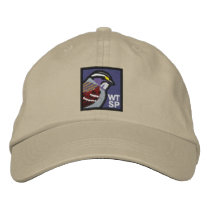 White-throated Sparrow: embroidered hat