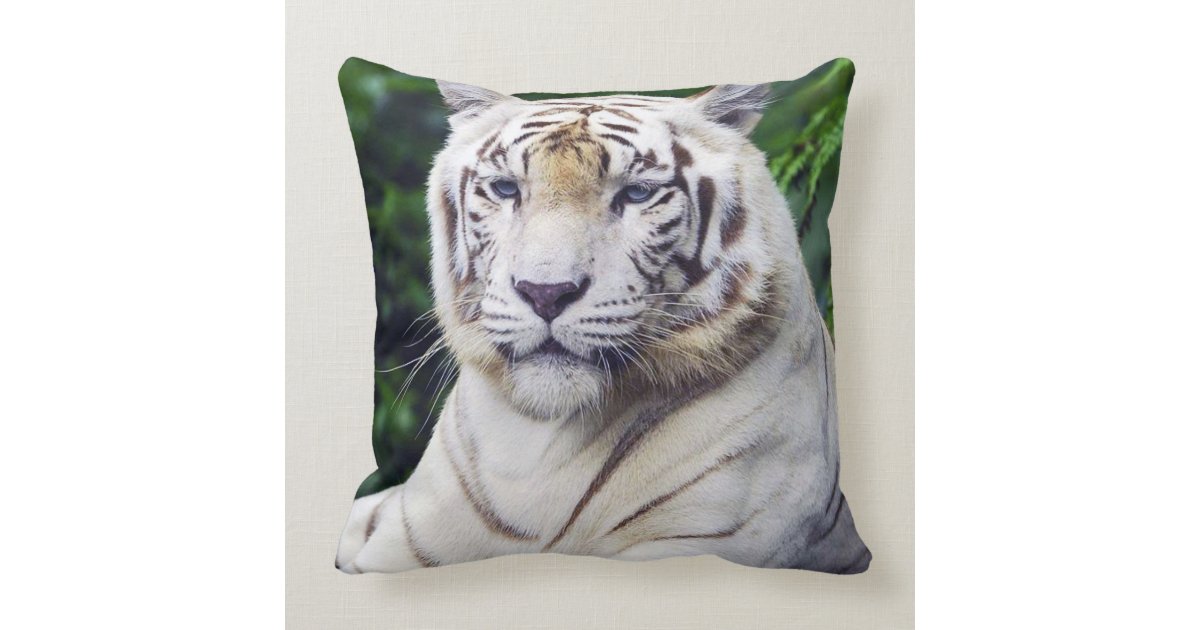 white tiger pillow pet