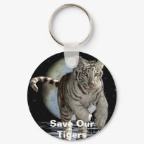 WHITE TIGER CUB Collection keychains