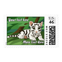 White Tiger Cub Postage
