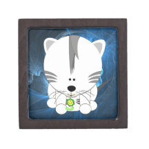 White Tiger Cub Premium Gift Box