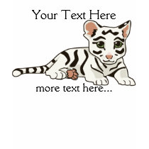 White Tiger Cub Shirt
