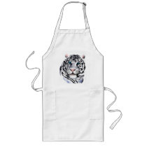 White Tiger Face Apron