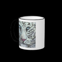 white tiger image side - need caffeine slogan side mugs
