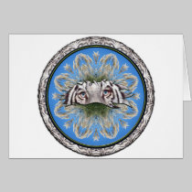 White Tiger Kaleidoscope Mandela cards