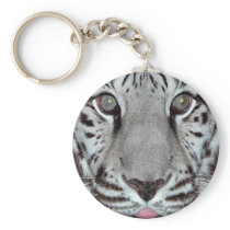 White Tiger Key Chain