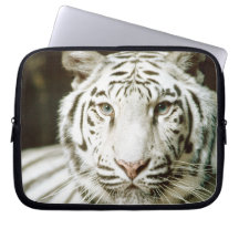White Tiger Laptop Sleeve