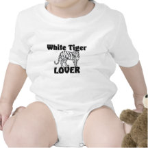 White Tiger Lover Tshirt
