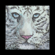 White tiger magnets