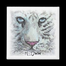 white tiger, meoww magnets
