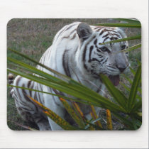 White Tiger Mousepad mousepads