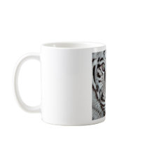 White Tiger Coffee Mugs