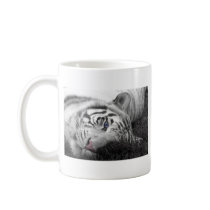 White tiger mug