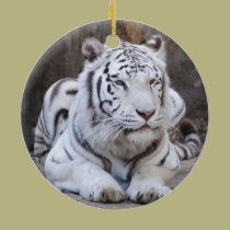 White Tiger ornaments
