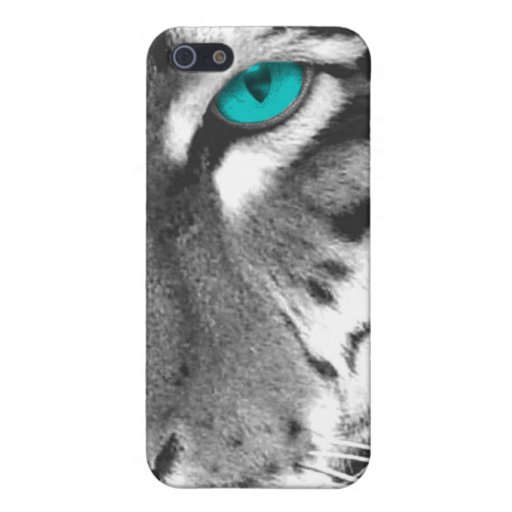 White Tiger Phone case Covers For iPhone 5 Zazzle