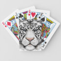 White Tiger Playing Cards