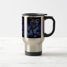 White tiger security mug