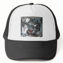 White Tiger Trucker Hat