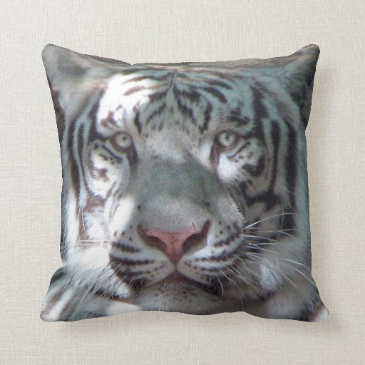 white tiger pillow pet