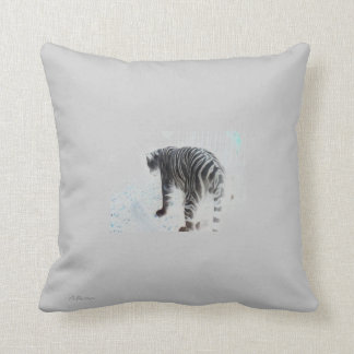 white tiger pillow pet