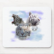 White Tigers mousepad
