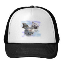 White Tigers Trucker Hats