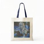 White Tirger Canvas Bag
